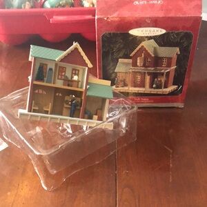 1998 Hallmark Keepsake Ornament Halls Station Anniversary Edition Series